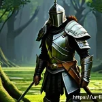 리니지M 경험치 사냥터 추천 - **Prompt 1: Saiha's Sanctuary Explorer**
"A determined male warrior, in his late teens or early ...